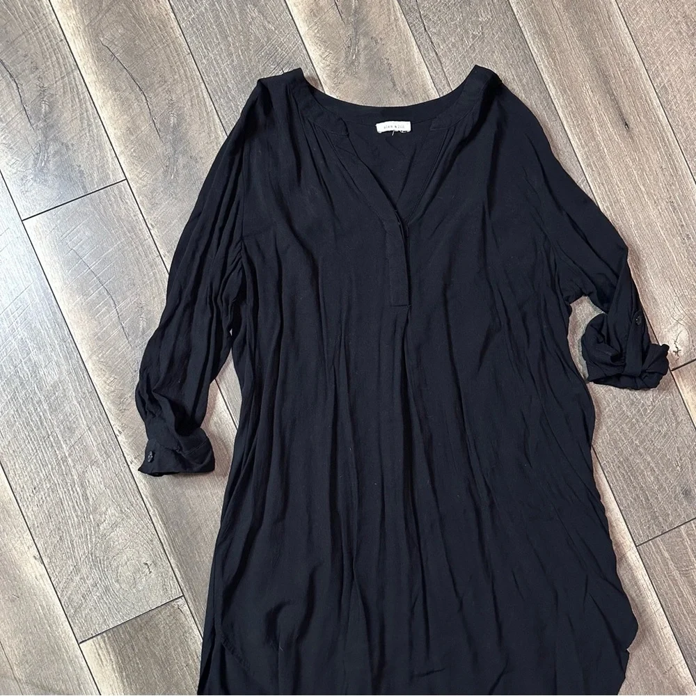 Alex & Lili Black Midi Dress - Picture 6 of 9